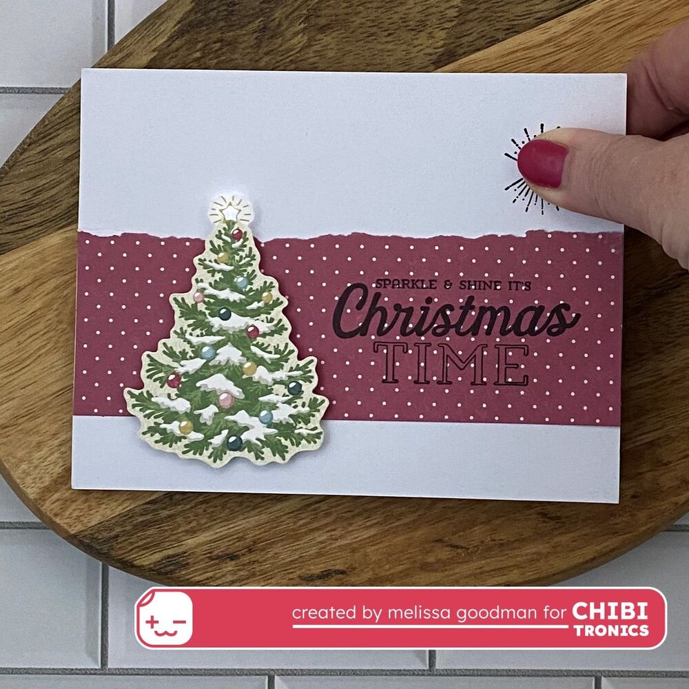 Light Up Holiday Card Kit By Chibitronics & WRM Makes 10 Cards W/stamps Ephemera - Picture 3 of 6